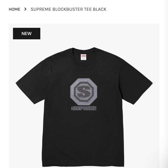 SUPREME BLOCKBUSTER TEE - Picture 6 of 7